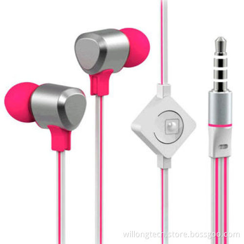 Colorful Handsfree Headset, Noise-cancelling with Volume Control